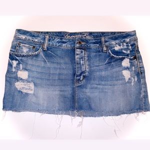 AMERICAN EAGLE JEAN MINI SKIRT